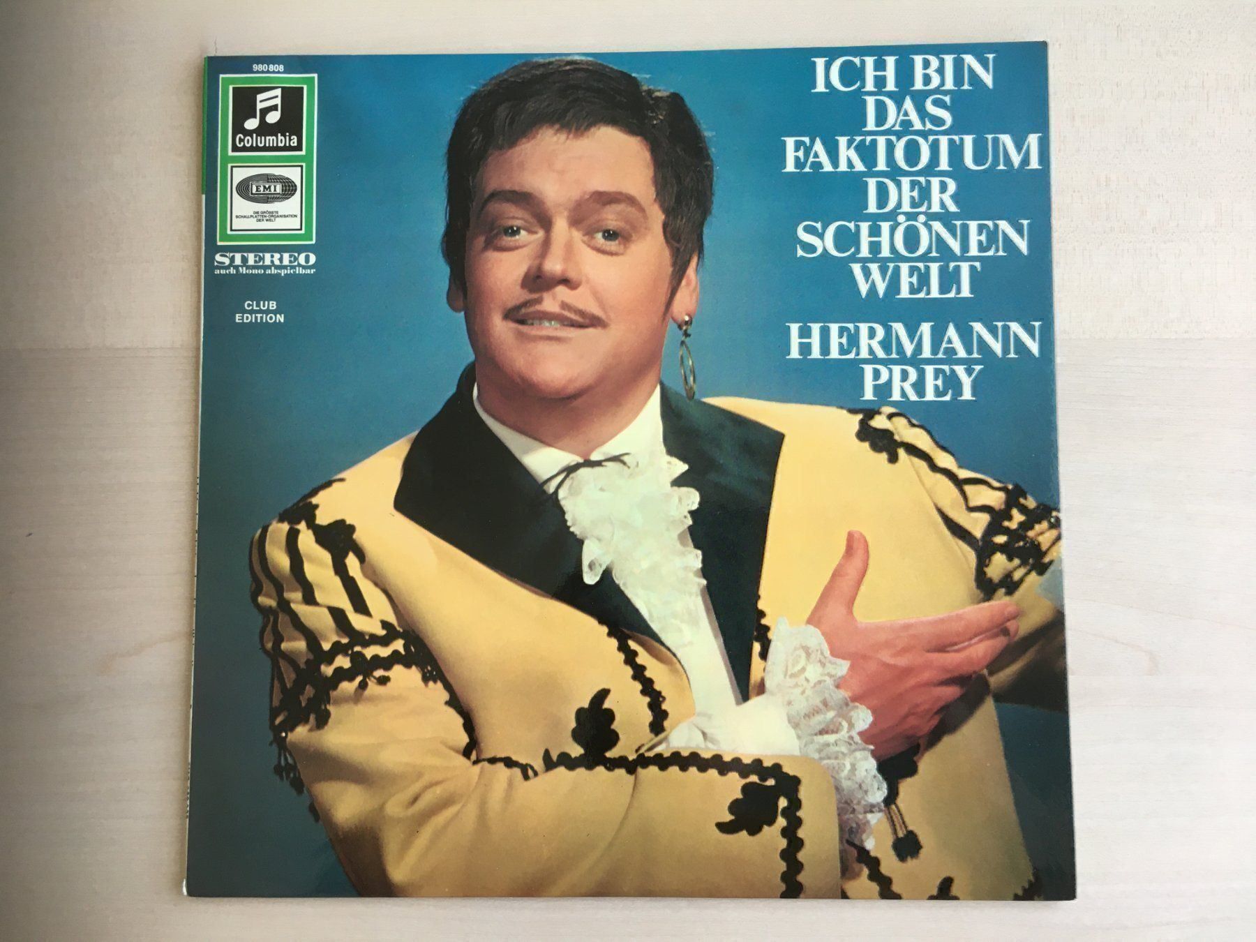 Schallplatten: Hermann Prey - Ich bin das Faktotum... – Gebraucht aus Uetendorf von Florabella01