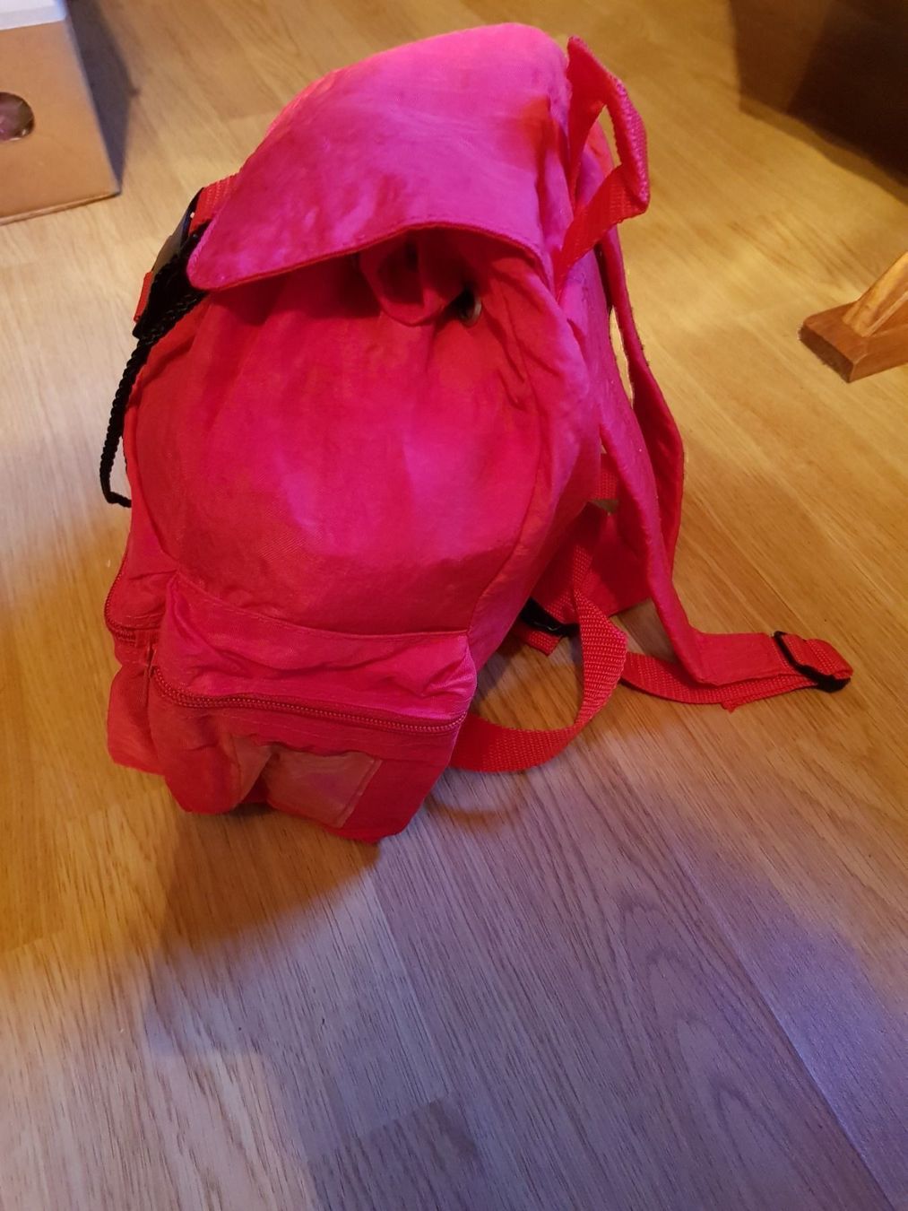 Zaini: Rucksack Happy Holiday rot – Nuovo e nell'imballaggio originale da Schwarzenburg venduto da Flamingo07 1