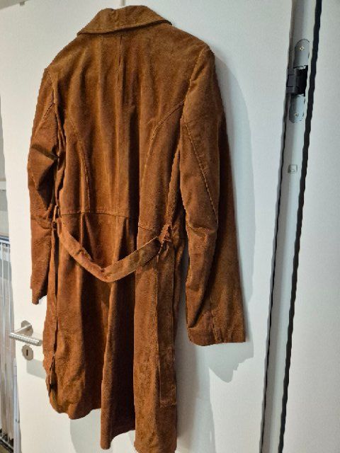Cappotti: Wildledermantel, neuwertig Gr. L – Usato da Lalden venduto da aneleh58 1