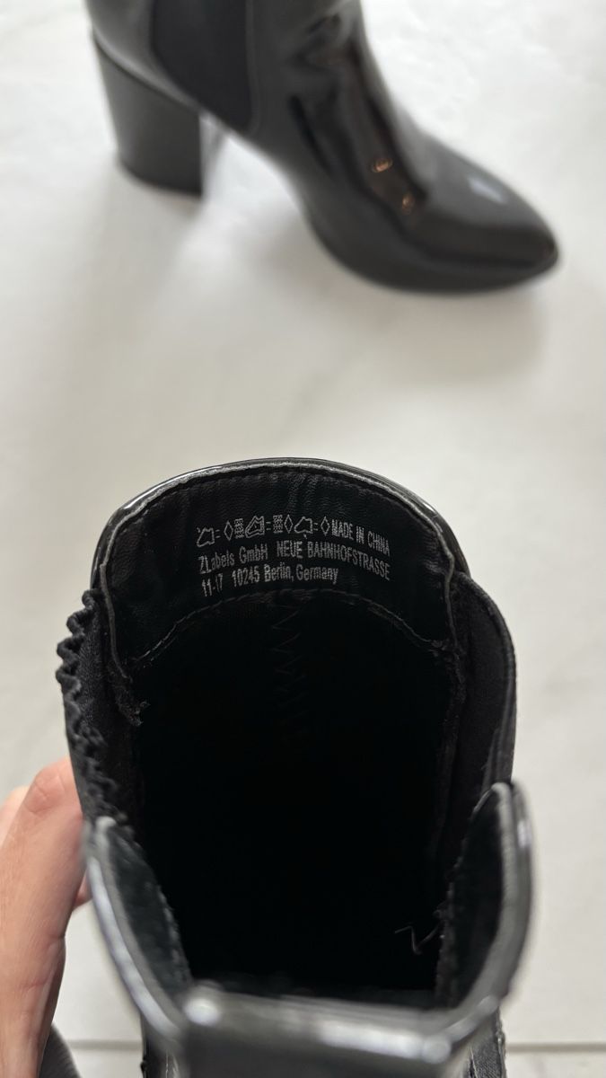 Scarpe da donna: Even&Odd Stiefeletten Schwarz 38 – Usato da Seengen venduto da sa_land 4