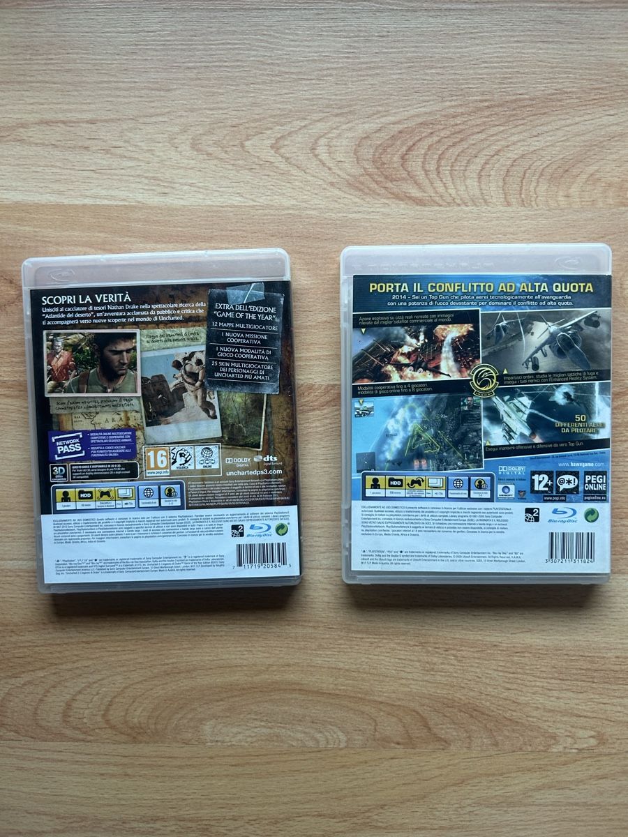 Sony Giochi: PS3 Spiele Uncharted 3 und Tom Clancy's HAWX  – Usato da Schötz venduto da lor_z95g 2