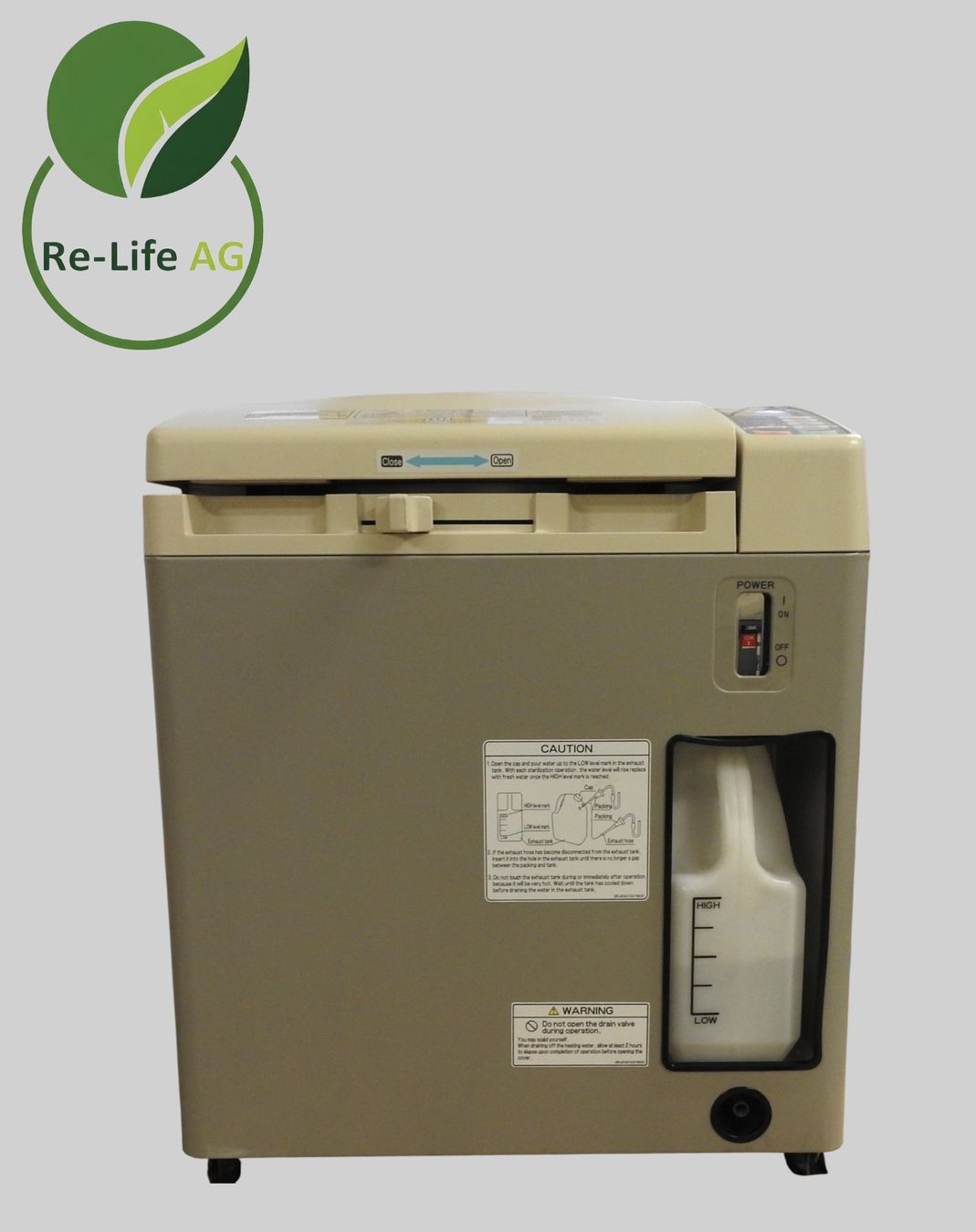 Pasti del neonato: Sanyo MLS-3750 Autoclave – Usato da Reinach BL venduto da Re-LifeAG_Labor 3