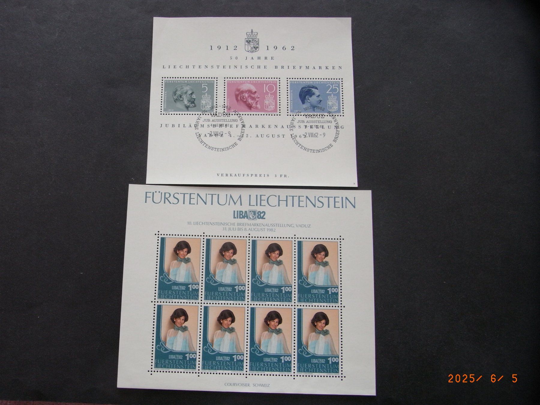 Tutti i francobolli: 1962 W32 FDC + Nr. 737 Kleinbogen ** – Usato da Ittigen venduto da shetland