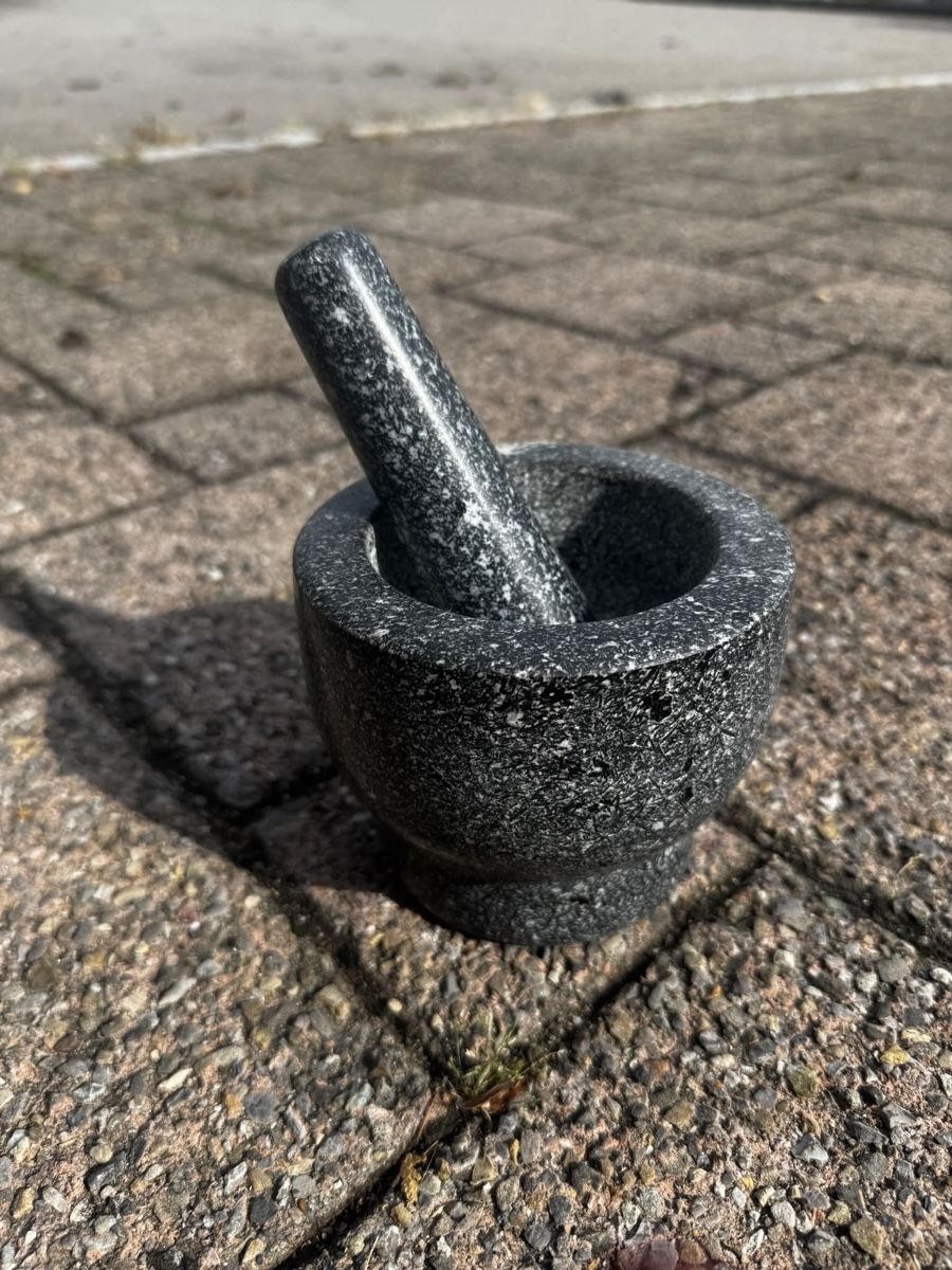 Altro per cucinare: Mörser aus Marmor – Usato da Egg b. Zürich venduto da Brocki_Insel_Egg