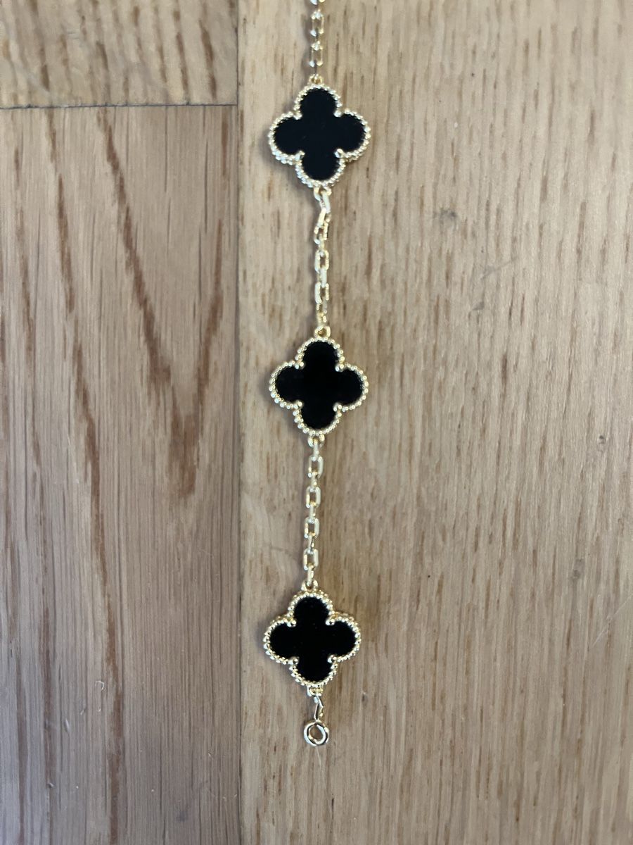 Armbänder & -reifen: Armband Modeschmuck schwarz/goldfarben – Neu (gemäss Beschreibung) aus Zürich von lealisamaria 2