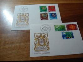 Karte + Brief Tag der Briefmarke 1980 St Blaise