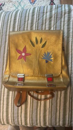 Gold Schulrucksack Medusa Design Schweiz