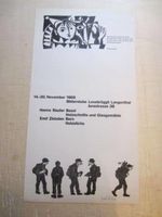 Emil Zbinden ORIGINAL PLAKAT HANDSIGNIERT
