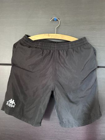 Pantaloncini neri Kappa ragazzo 12 anni 152 cm