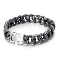 Edelstahl Armband Herren Massiv Chain