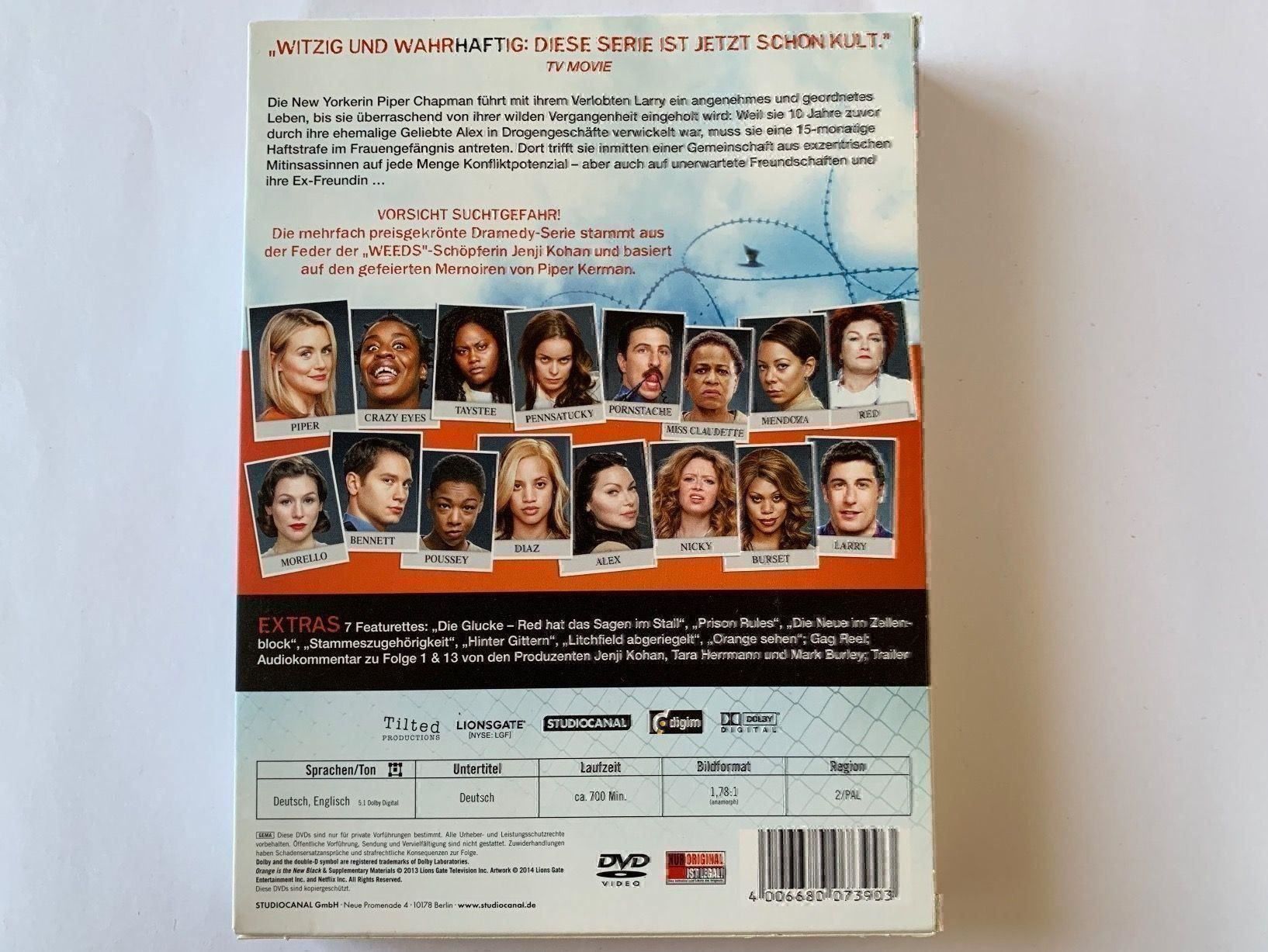 Alle DVDs: Orange is the new BlackDVD – Gebraucht aus Stein am Rhein von Karisma78 1