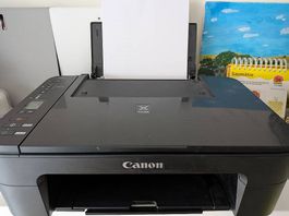 Canon PIXMA TS3350  (Cartouche noire pleine)