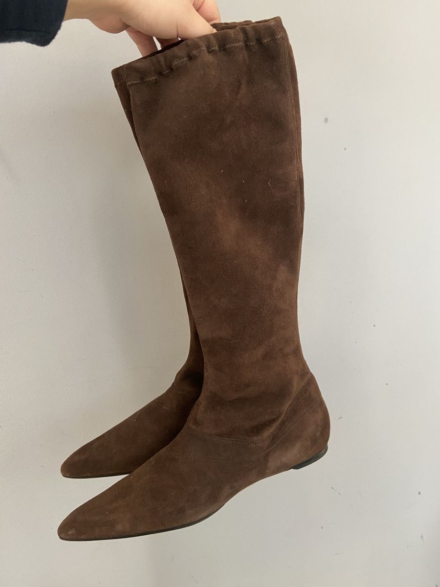 Jil Sander Damenschuhe: Bottes Jil Sander – Gebraucht aus Montreux von Perledor 2