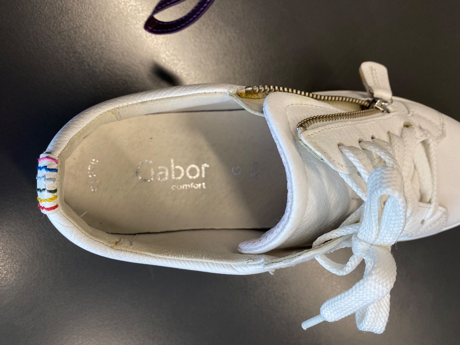 Gabor Scarpe da donna: Gabor Comfort low Sneacker, weite G, weiss, Grösse 5.5 – Usato da St. Gallen venduto da sus_lwc2 3