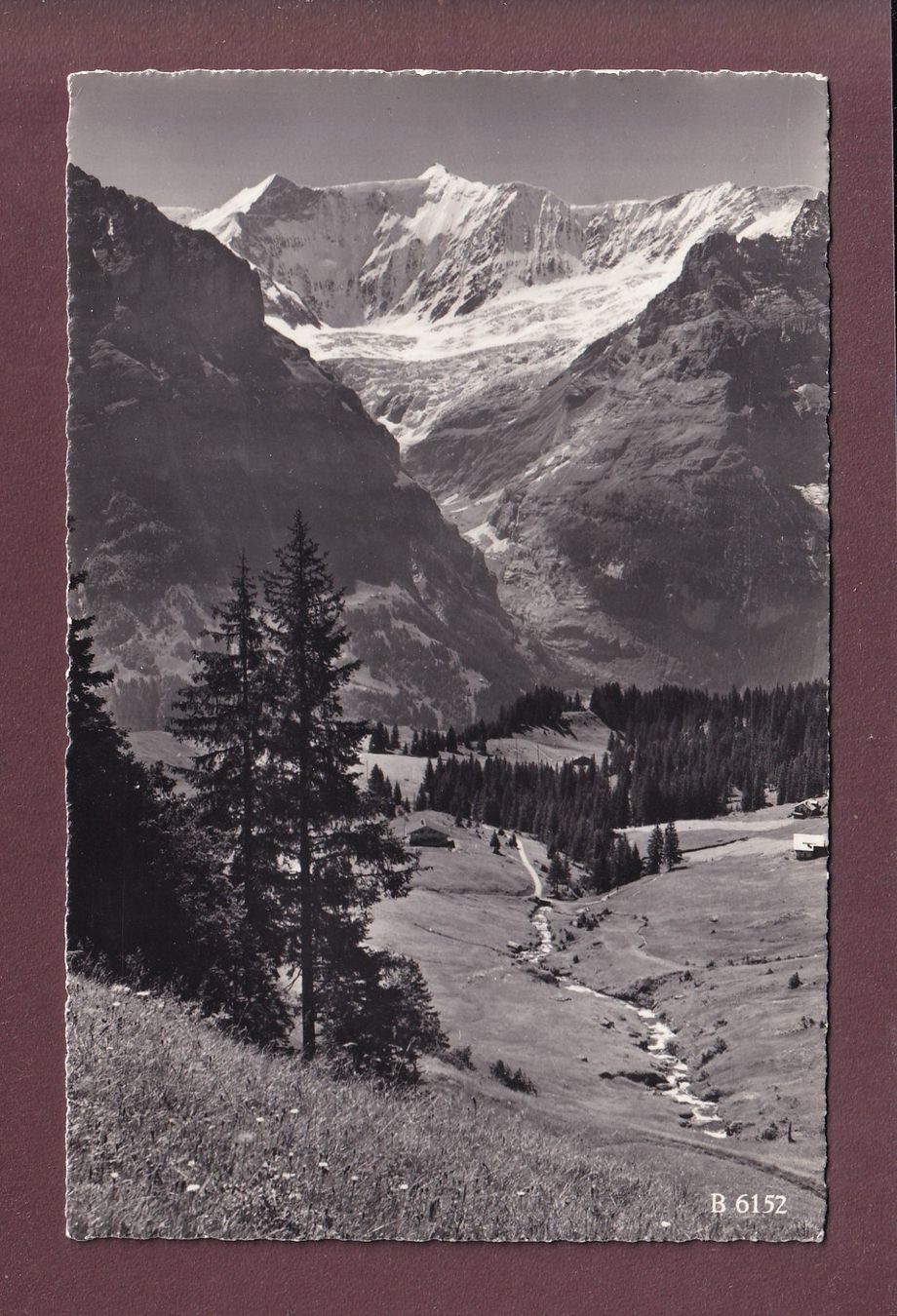 Cartoline postali: GRINDELWALD - Fiescherwand – Usato da Pully venduto da nicecards
