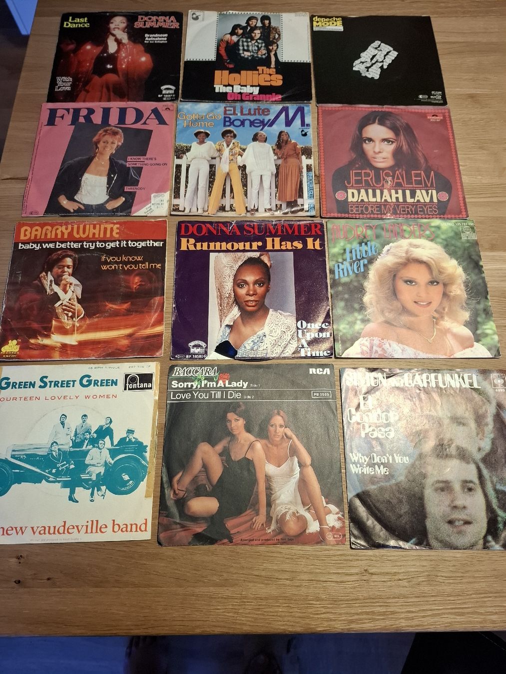 Dischi in vinile: 12 Singels siehe Bilder – Usato da St. Gallen venduto da Leika2000
