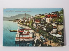 Neuchâtel  L'Evole et Champ Bougin , Tram  1913
