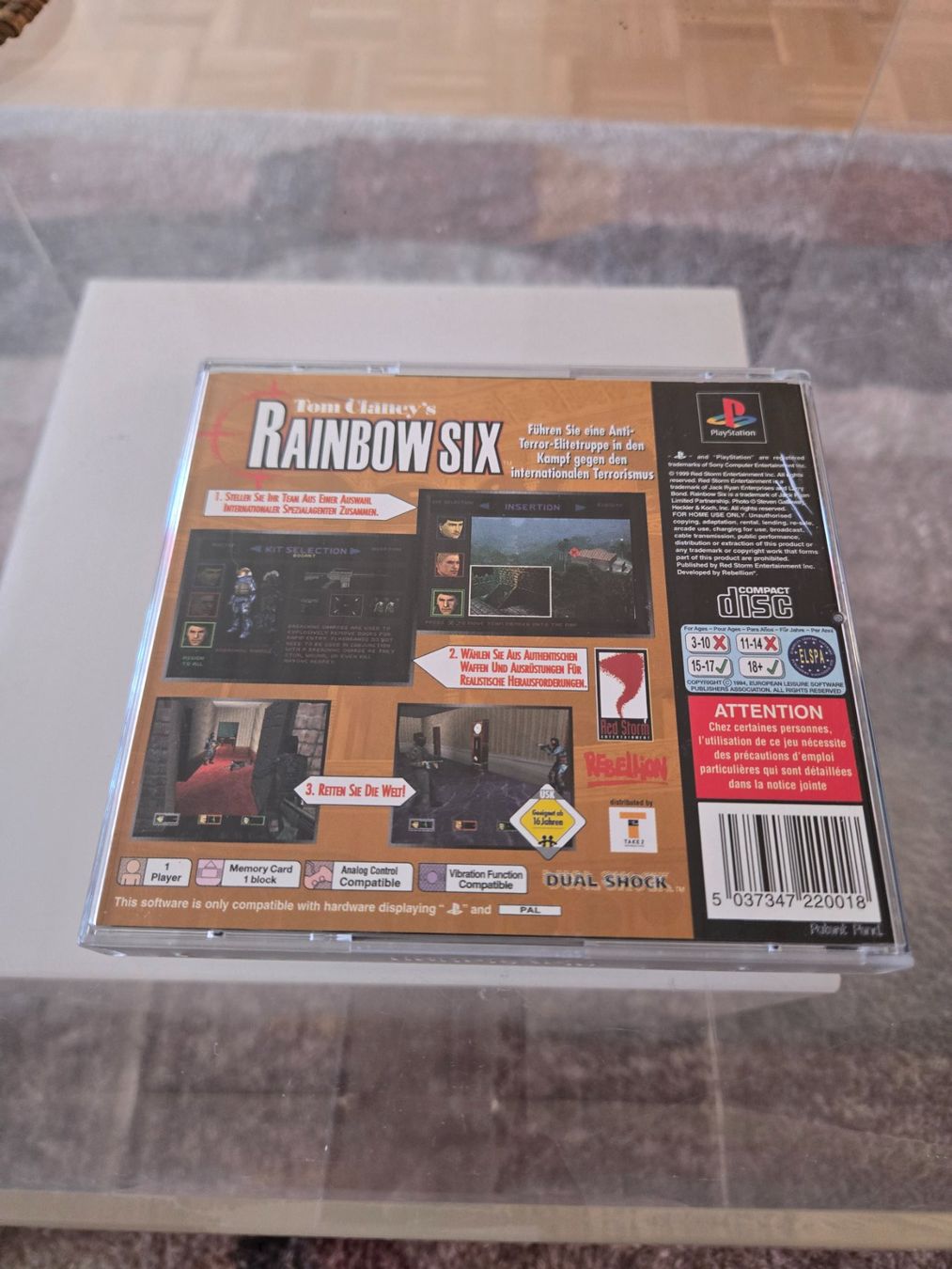 Giochi: Rainbow Six PS1 – Usato da Bussigny venduto da Kfdlt 1