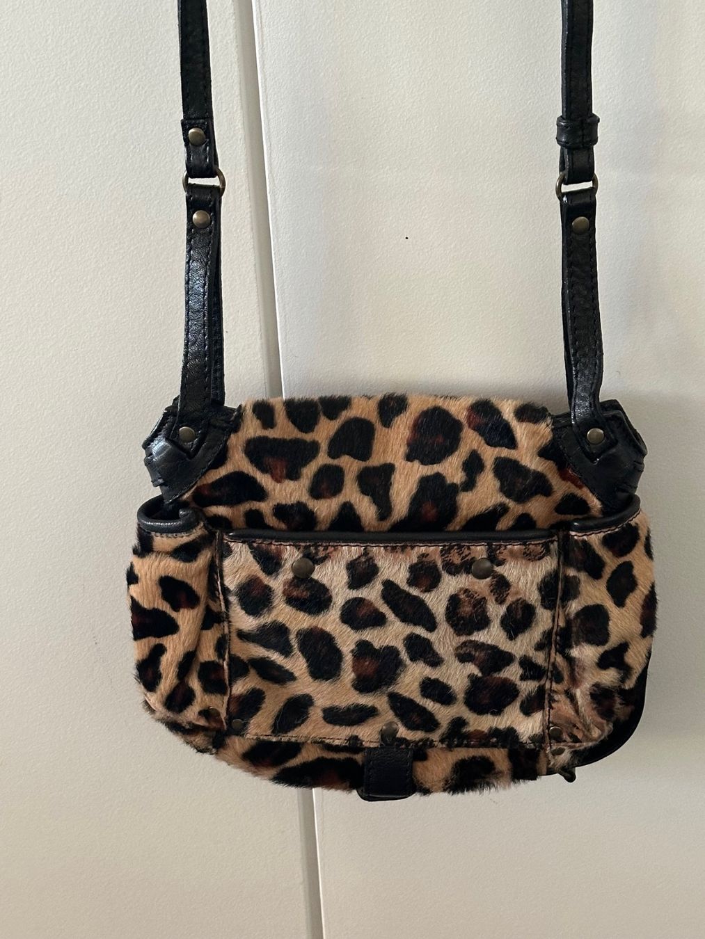 Jerome Dreyfuss Borse da donna: Jerome Dreyfus Twee mini leopard print bag – Usato da Lausanne venduto da kuroneko86 1