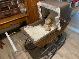 Kinderwagen, antiker Kinderwagen