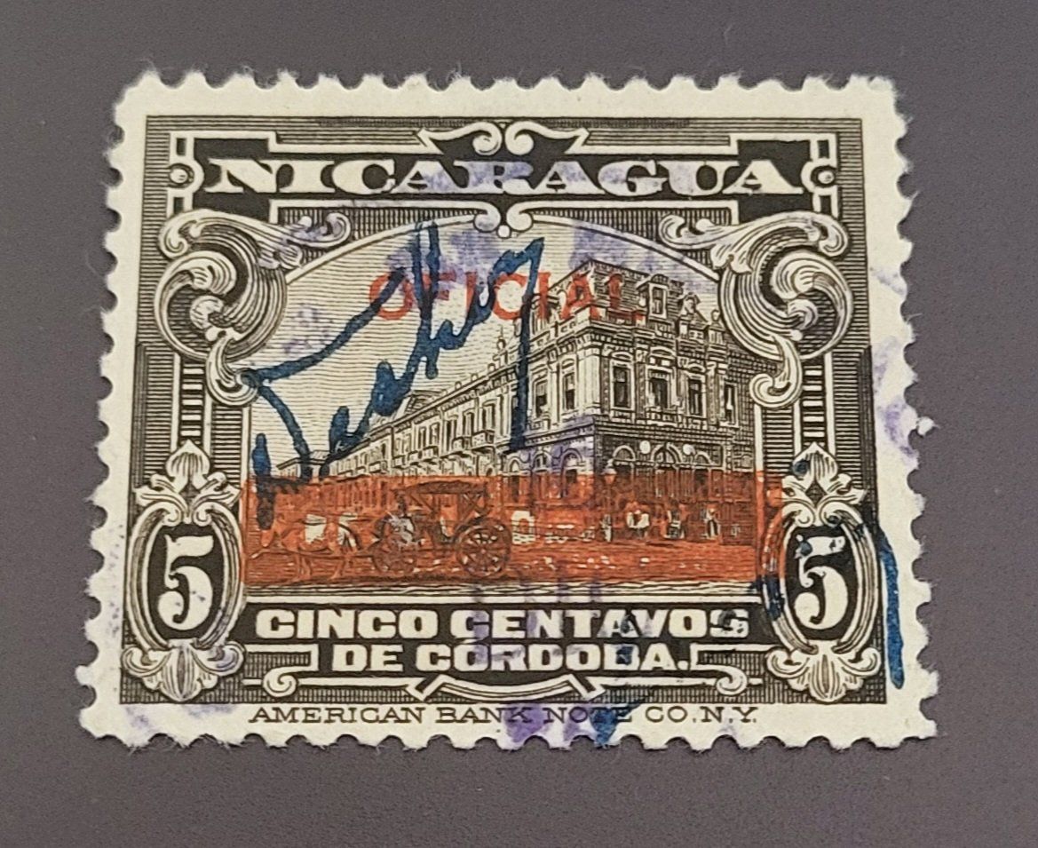 Tutti i francobolli: Nicaragua alte briefmarke – Usato da St Gallen venduto da Stampsalshobby