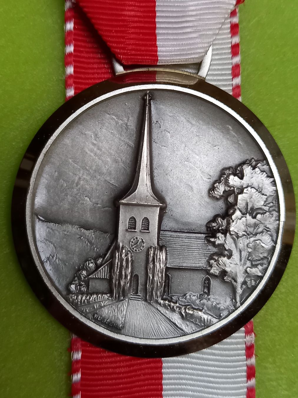 Medaillen: MEDAILLE  "Vreneli - Joggeli Marsch" 1969,  Guggisberg – Gebraucht aus Marbach LU von Ilrebo 1