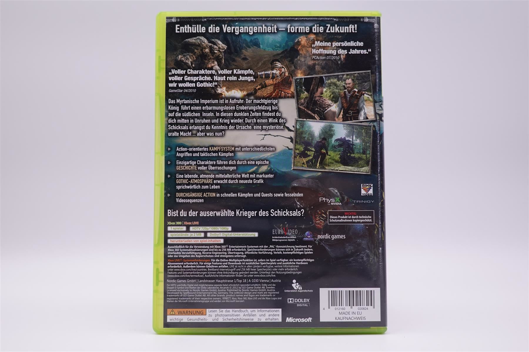 Microsoft Spiele: Arcania Gothic 4 (XBOX360) – Gebraucht aus Herisau von ZelliZone 1