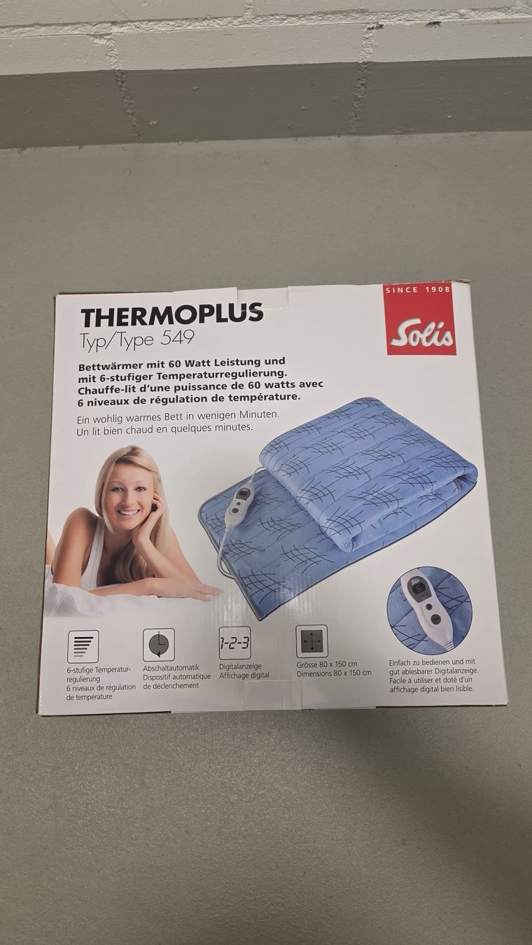 Solis Coperte: Wärmedecke  – Nuovo e nell'imballaggio originale da Birr venduto da Daria_secondhand