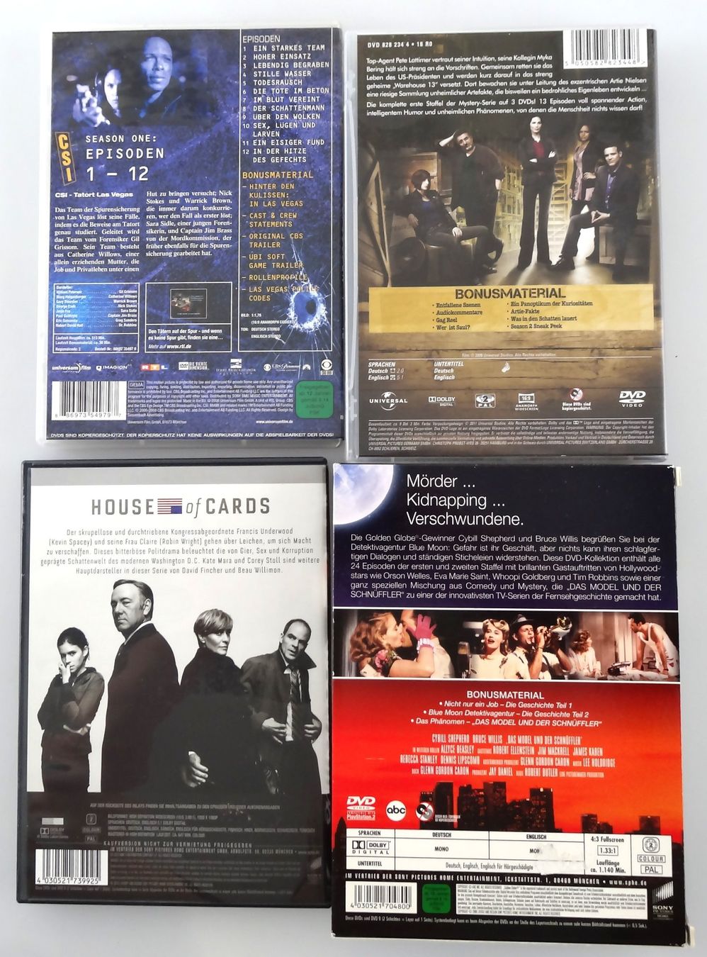 Tutti i DVDs: DVD Lot TV-Serien 1 – Usato da Rüti ZH venduto da Restwert_Rueti_ZH 2