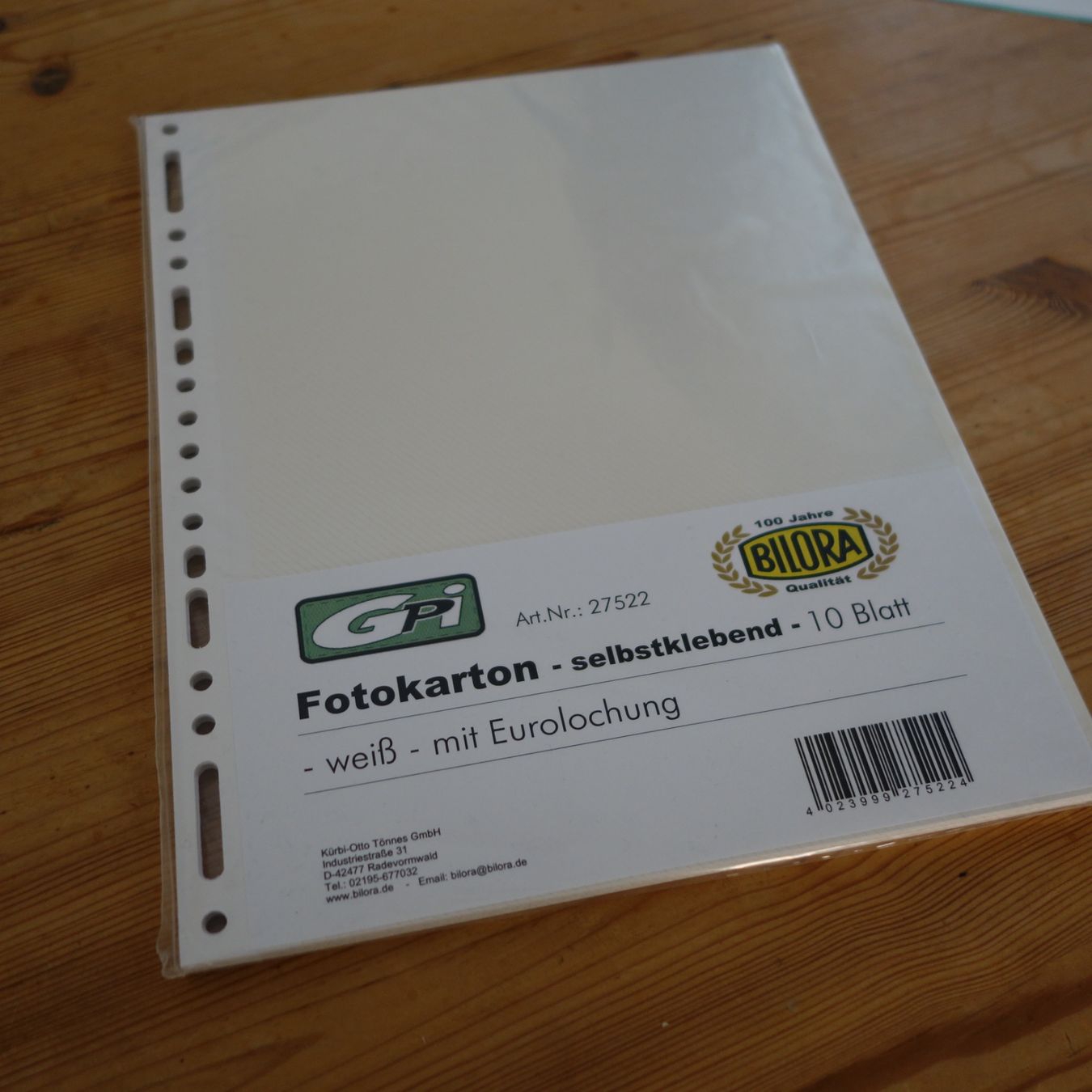 Carta: Fotokarton selbstklebend – Nuovo e nell'imballaggio originale da Ebnat-Kappel venduto da eri_p2sk 2