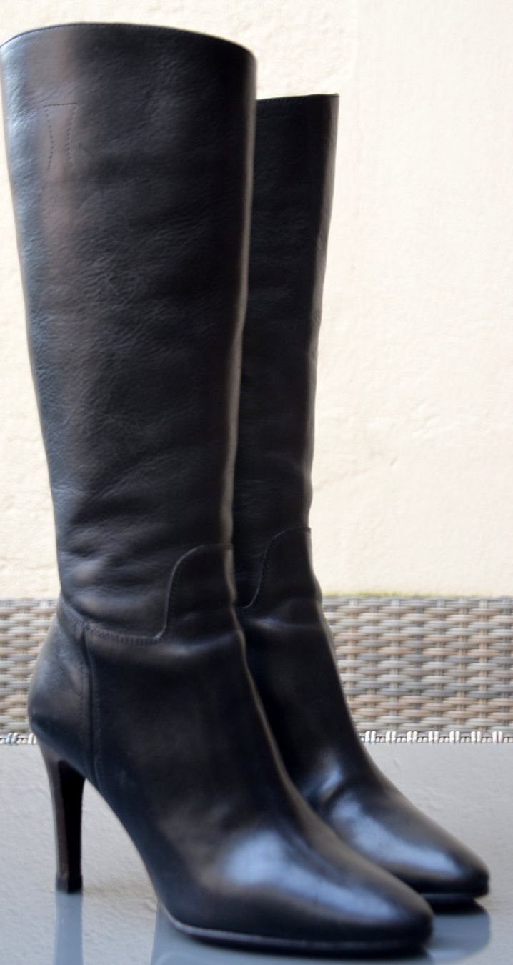 Burberry Damenschuhe: Burberry Knee High Boots / bottes  .37 – Gebraucht aus Collonges von arashee