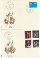 2 Sonderbriefe: Eidg. Schützenfest Thun 1969, ab 1.- Fr.