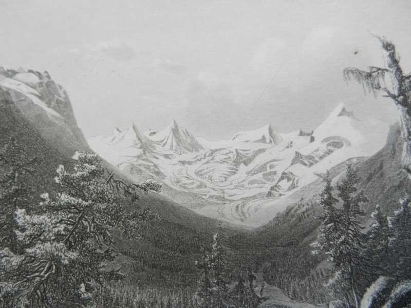 Gravures: Roseg Gletscher – D'occasion à Risch par Rischli15 2