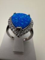 Ring mit Opal Stein Silber,Grösse 54