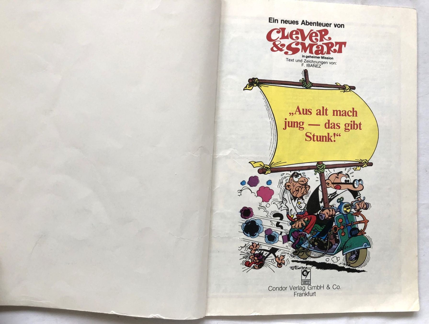 Fumetti: CLEVER & SMART - Nr.62 - 1.Auflage – Usato da Schaffhausen venduto da durruti 1