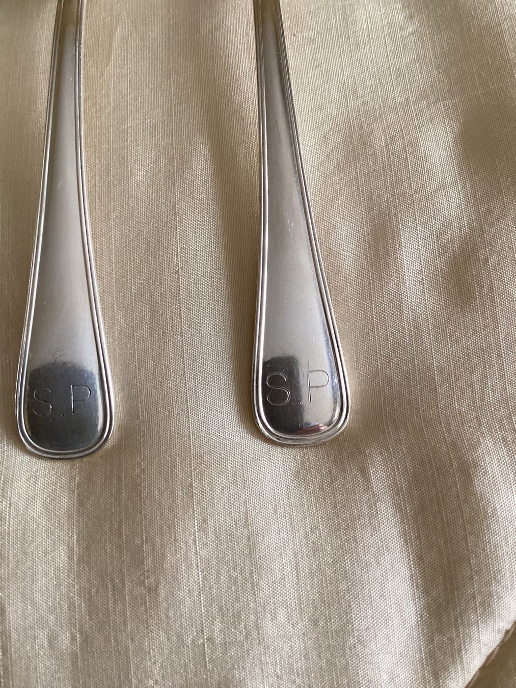 Set di posate: Vintage Silberbesteck 800 / Messer, Gabel, Löffel – Usato da Magadino venduto da sylvierosa 4