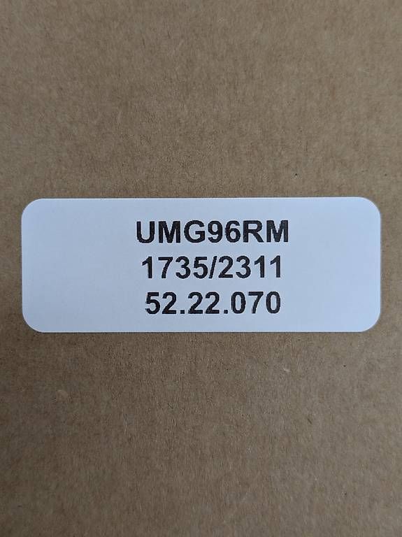 Misurare: Janitza UMG96RM 52.22.070 – Nuovo e nell'imballaggio originale da Auslikon venduto da stefanwey 2