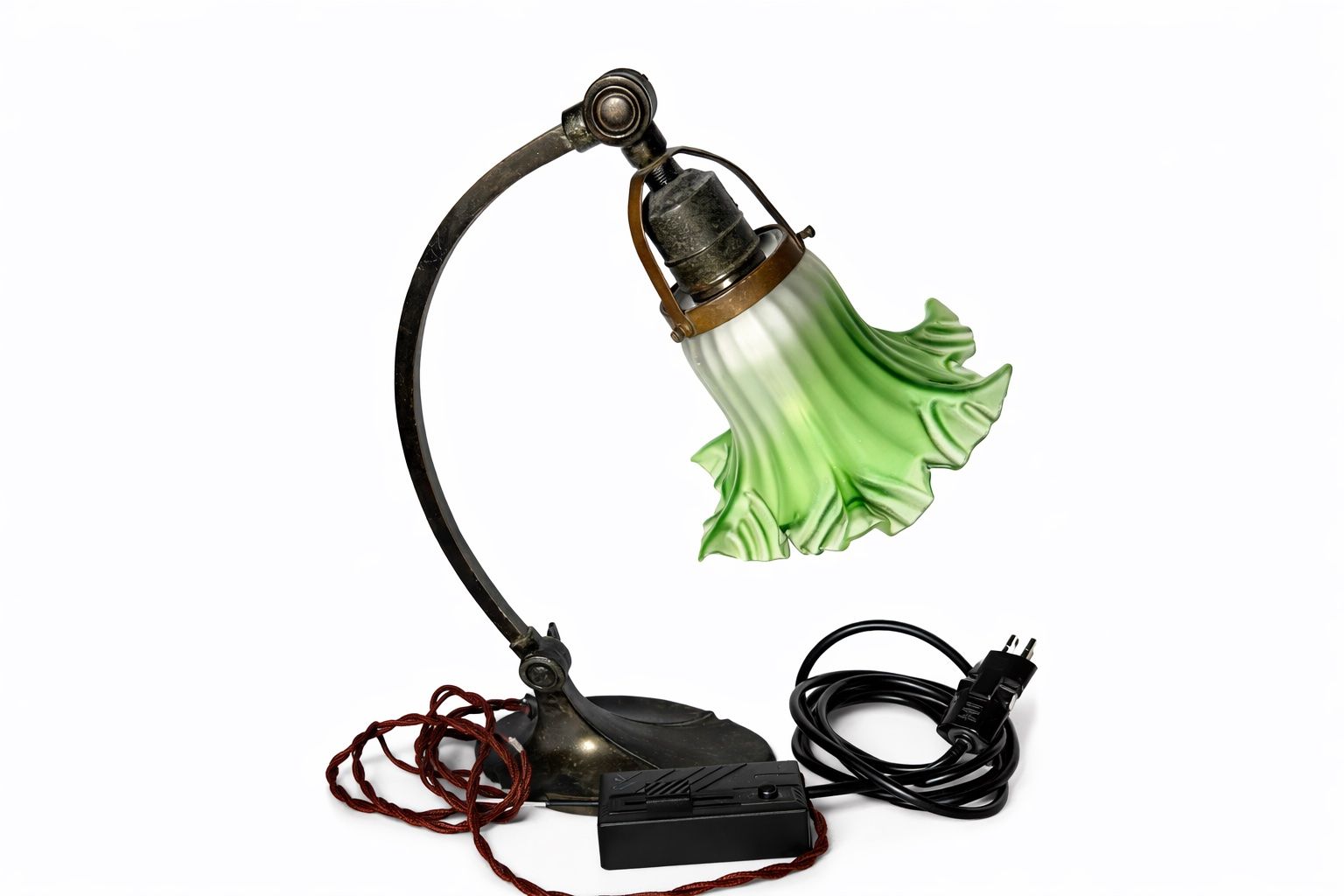 Lampade: Jugendstil Tischlampe – Usato da Wildberg venduto da Melramos04 4