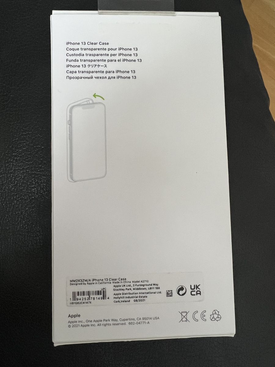 Apple Covers & Schutzfolien: iPhone 13 Clear Case – Neu und originalverpackt aus Oftringen von GPierro 1