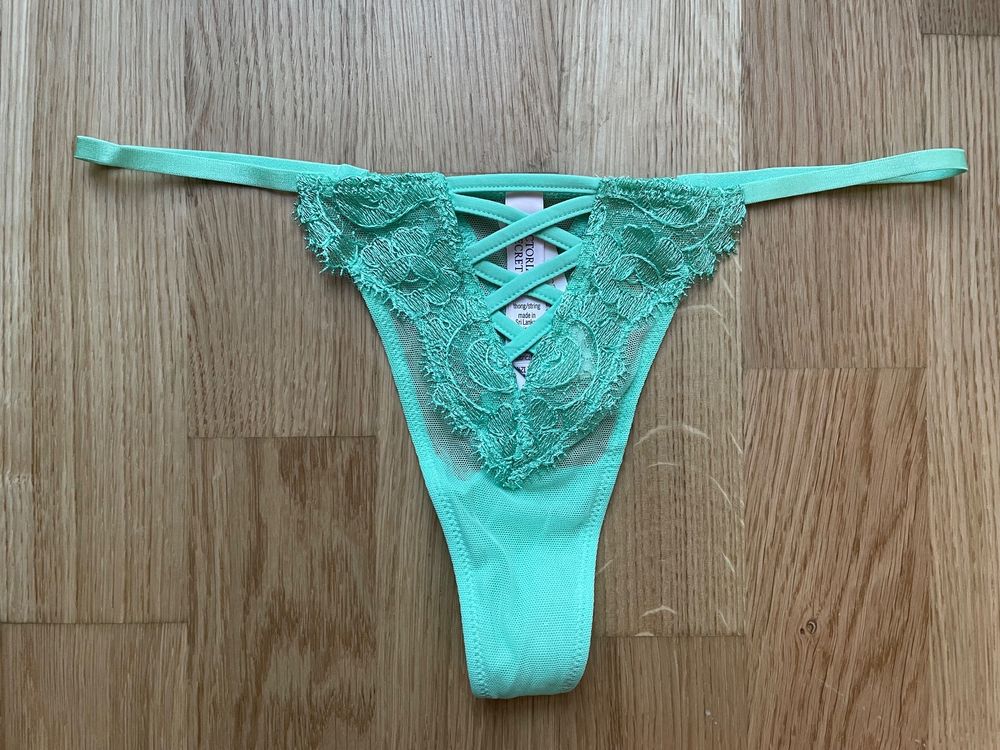 Victoria’s Secret Lace Up Thong S NEW (Neu und originalverpackt) in ...