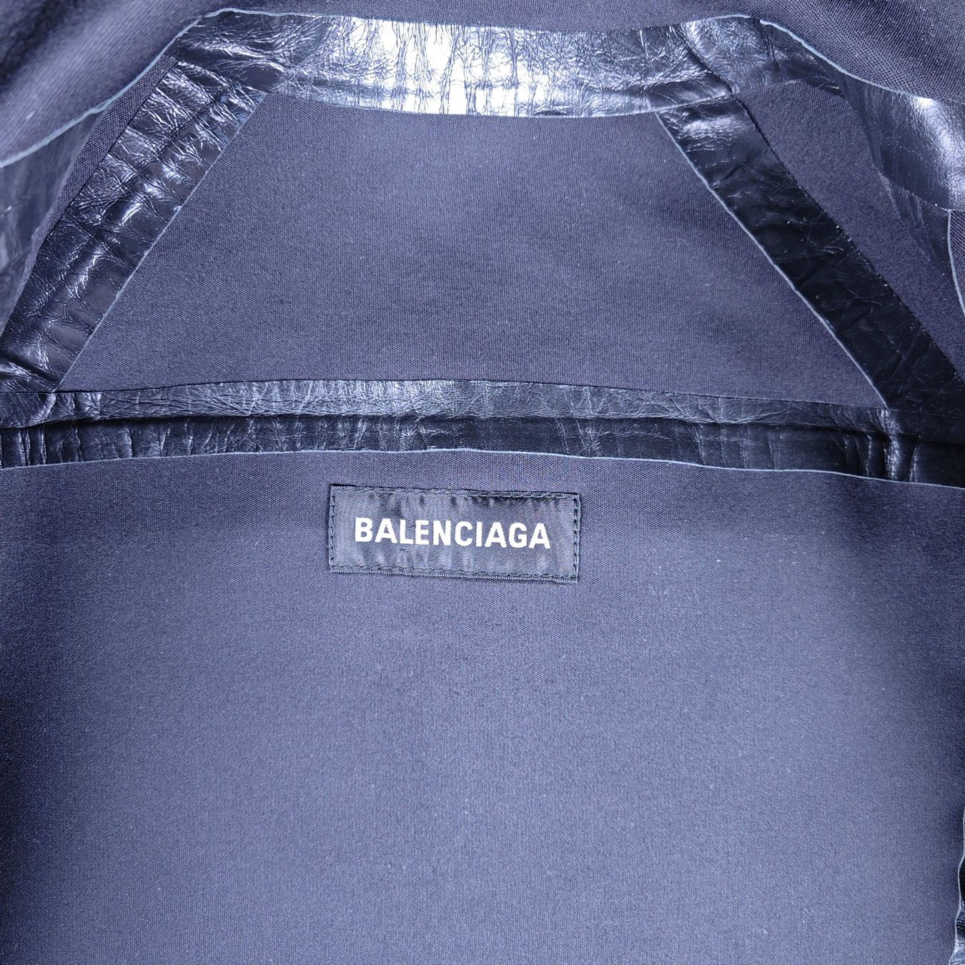 Balenciaga Giacche: Balenciaga - BLNCG Leather Scuba Jacket FW20 - S/M – Usato da Schaffhausen venduto da clxud 8