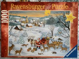 Ravensburger Weihnachtspuzzle 1000 Teile