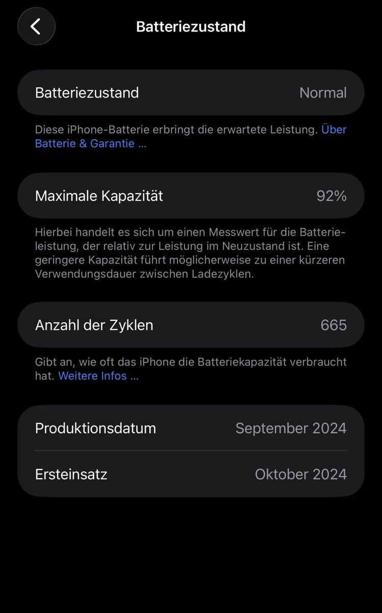 Apple Handys / Smartphones: iPhone 16 Pro Max 256 GB – Gebraucht aus Dorf von Mustang930 7