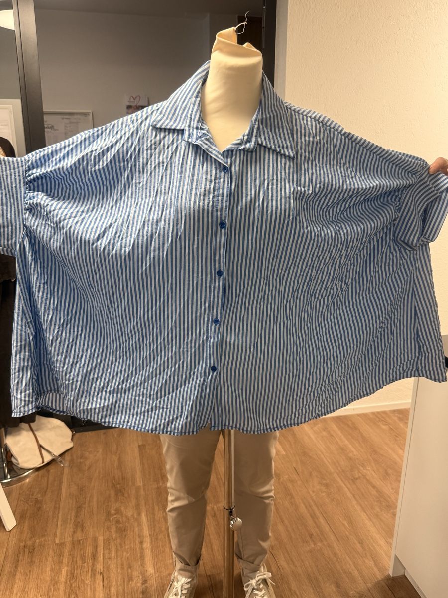 Camicette: Bluse gestreifft Oversice – Nuovo e nell'imballaggio originale da Lengnau BE venduto da noyanomy