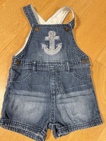Latzshorts Dunkelblau Lupilu Anker Gr. 86