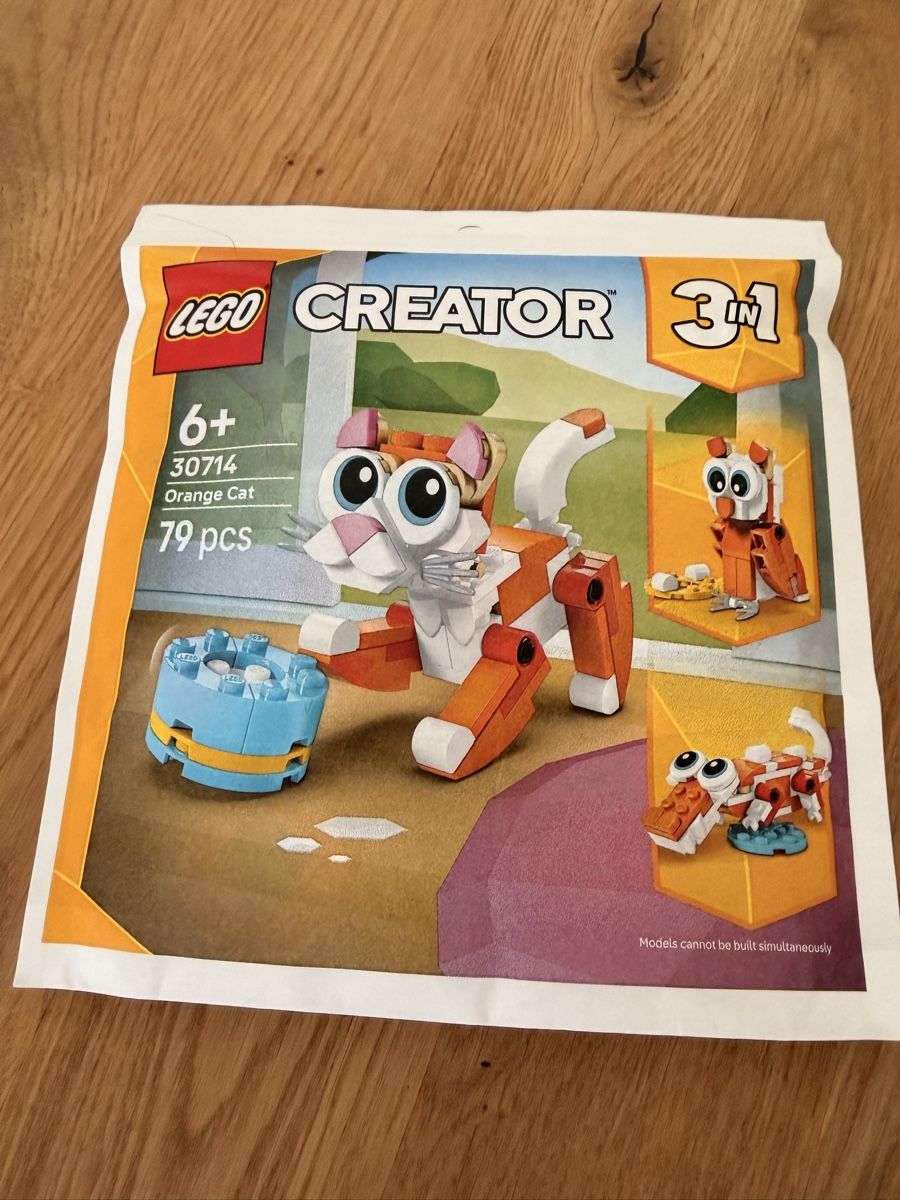 Lego Kit di costruzioni: Lego polybag 30714 Orange cat - Creator 3 in 1 – Nuovo e nell'imballaggio originale da Bussigny venduto da gaillo