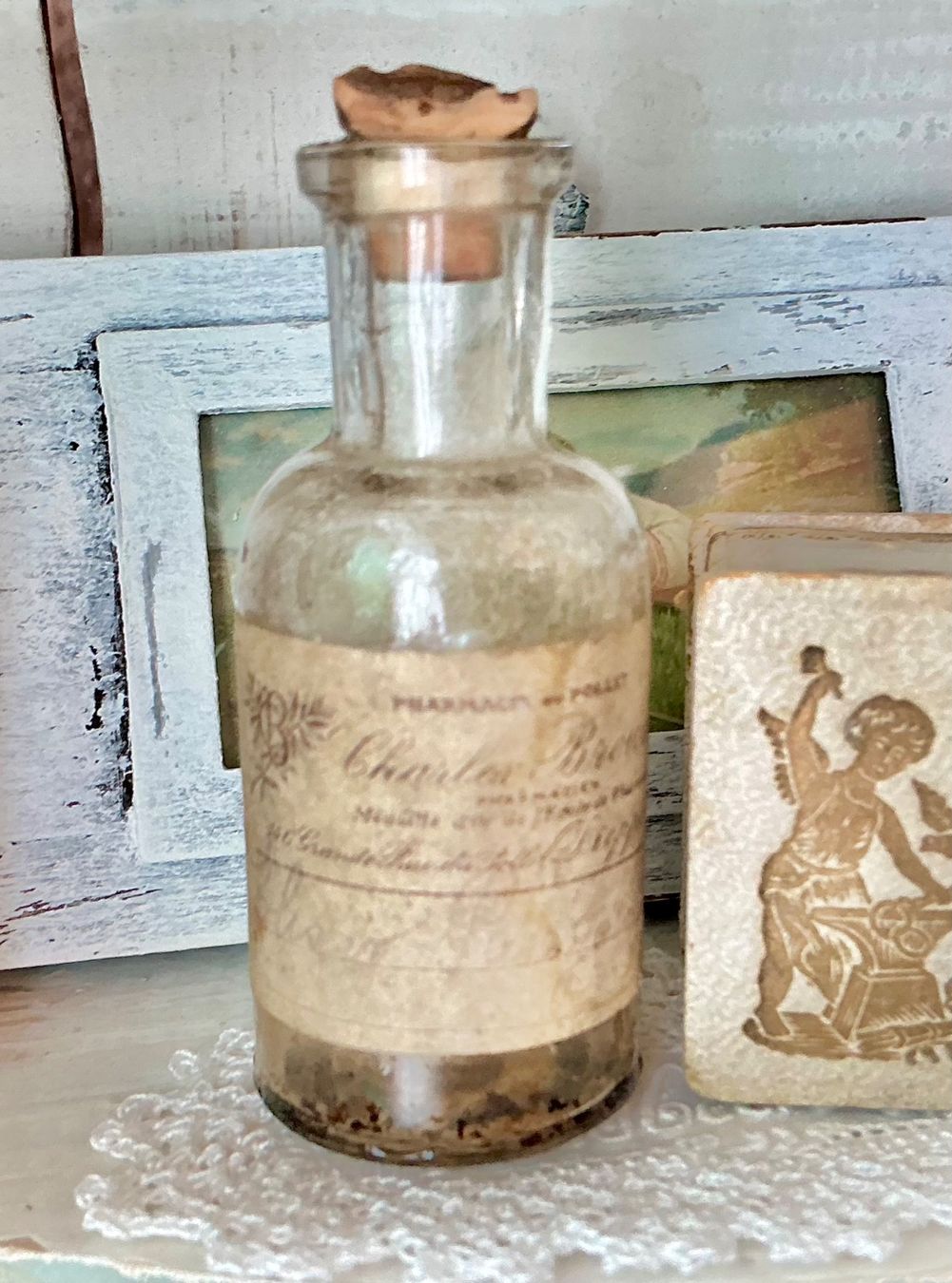 Matériel de laboratoire: URALTES APOTHEKER GLASFLÄSCHCHEN 1880 – D'occasion à Zell LU par Silvermemory 5
