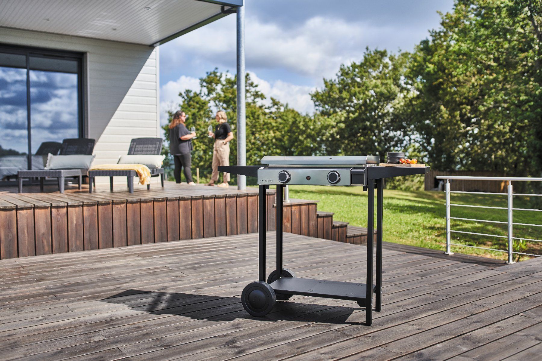 Griglie: Forge Adour Plancha Base Gas 60 inkl. Rollwagen – Nuovo e nell'imballaggio originale da Triengen venduto da Michele-G 5