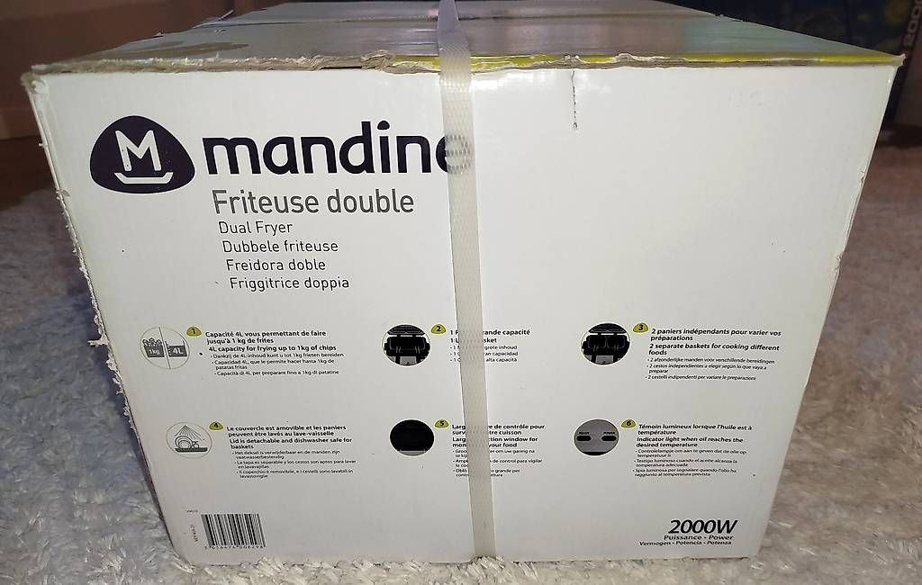 Appareils de cuisine: Friteuse double – D'occasion à La Verrerie par del_gv9n 1