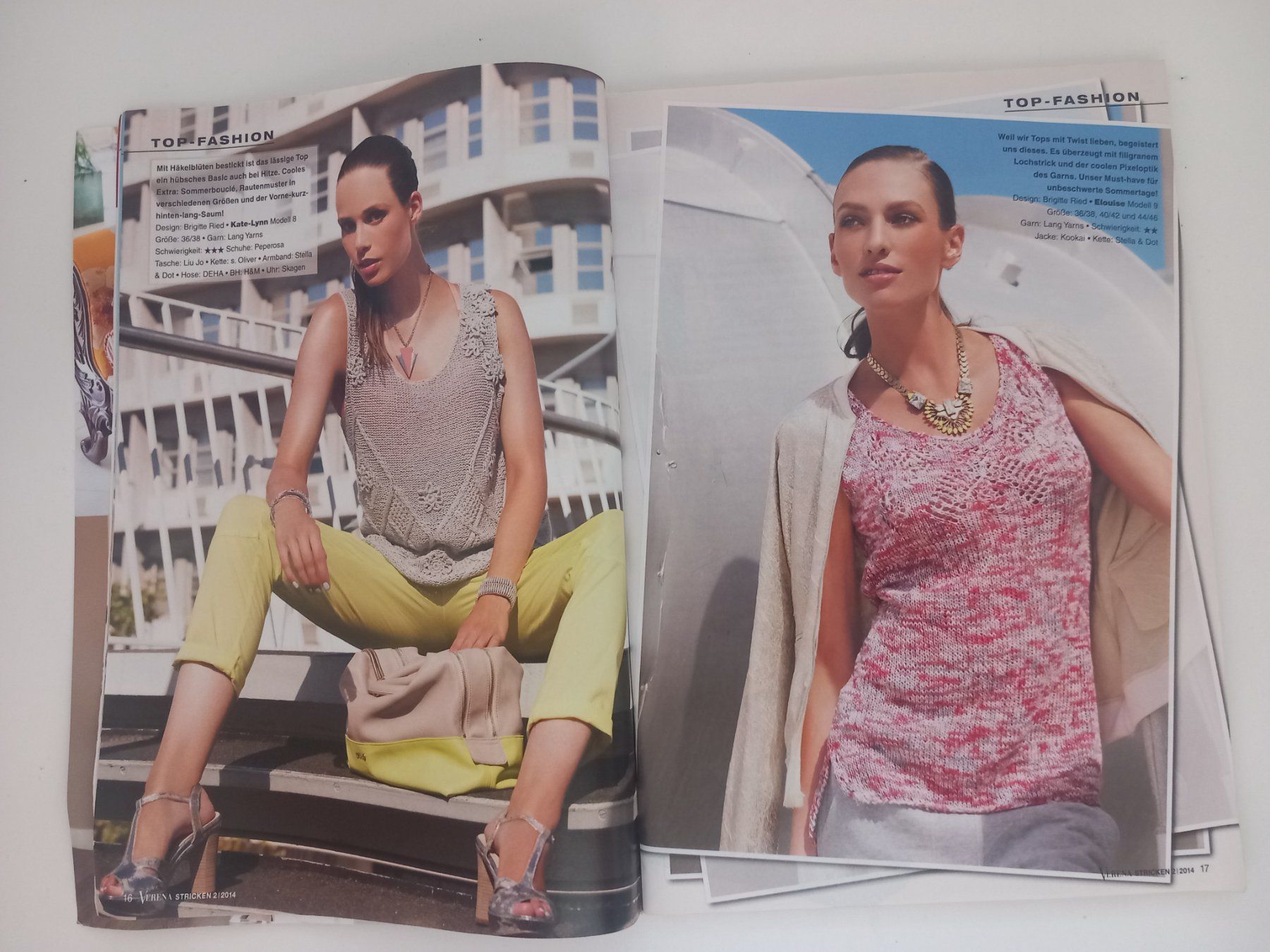 Riviste & Magazine: Verena Stricken Sommer Magazin Strickmode – Nuovo (secondo la descrizione) da Oensingen venduto da WeApSo45 2